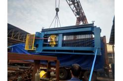 China Hydraulic Control Gabion Wire Mesh Machine , Gabion Box Machine 80*100 Mesh supplier