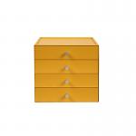Drawer Metal Makeup Organizer Box Steel Sundry Storage Case for sale