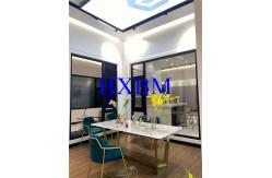 China 80mm Depth 6063-T5 Aluminum Interior Sliding Windows CE Laminated supplier