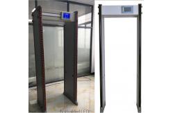 China Airport Archway Metal Detector Remote Controlled With LED Light Alarm supplier