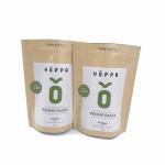 Eco Friendly Kraft Paper Bag Packaging Food Stand Up Zipperfor Bread / Candy / Fruits for sale