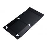 Custom Black Cardboard Foldable Boxes With Lids Magnetic Folding Box Packaging Supplier