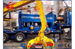 China Mobile Waste Metal Scrap Baler Logger Light Scrap Baling Press Hydraulic Compactor  For Steel Factory supplier