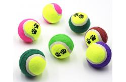 China Interactive Safe Rubber Pet Tennis Balls For Traning Exercise Playing supplier