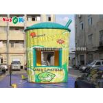 Best Inflatable Tent 5m High PVC Inflatable Lemonade Stand Booth With Blower For Business for sale