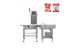 China Food Packing Weighing Check Weigher 304SS Frame Automatic Zero Tracking supplier
