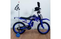 China Kids Moto Bike With Removable Training Wheels / Children Bicycle With Comfortable Seat supplier