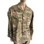 Nylon Cotton 50 / 50 Army ACU Uniform Set Customizable With Multicam Camouflage