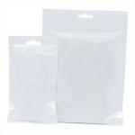 Electronic Packaging Clear Front Plastic Ziplock Bags Made Of OPP / CPP Material Structure