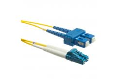 China LSZH Simplex Fiber Optic Patch Cord Singlemode Fiber Jumper Cables supplier