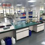 Steel Wood Structure Chemistry Laboratory Workbench For Efficient Workstations Laboratory Furniture Design for sale