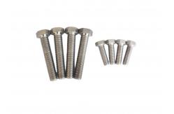 China CNC Machine Screwed Titanium Alloy Screw for External Hexagon Bolts Polished Surface supplier