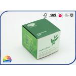 Loose Powder Packing Folding Carton Box With Dull Polish Paper OEM ODM Available