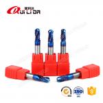 Size Custom End Mill 4fl 1/2 Uncoated Carbide Ball End Mill Set for sale