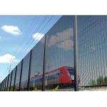 Prison High Leve Powder Coating H Post 3mm Anti Climb Security Fencing for sale