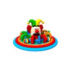 Inflatable Fun City  Colorful Clown Inflatable Fun City Kids 0.55mm Pvc Jumping Castle Combo for sale