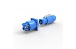 China Ip44 Industrial Power Female Connector Indoor Use Blue Input supplier