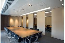 China Floor To Ceiling Conference Room Movable Partition Wall With MDF Melamine Surface supplier