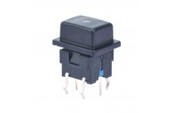 China Momentary Illuminated Tact Switch IP40 with PA66 / PPA Actuator supplier