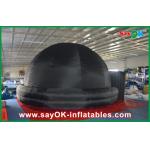 15m  Hangout Oxford Cloth Inflatable Dome Structures Digital Projection Show Use