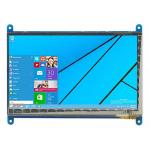 High Brightness HDMI Display And PCB Drive Board For Raspberry Pi 3 6 O' Clock Viewing Direction 7 Inch Transmissive LCD for sale