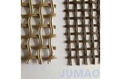 China 3.8m Length Decorative Architectural Crimped Mesh Ceiling Facades supplier