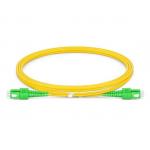 SC APC to SC APC Duplex G.652.D Single Mode PVC 2.0mm -2m(6ft) FOPC 2222D112-2（7242117）SM(OS2)G.652.D/G.657.A1/G.657.A2 for sale