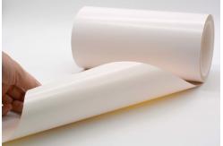 China 1Mil Matte White Permanent Adhesive Polyimide Materials With Glassine supplier