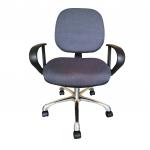 Nylon Castor Purple Cleanroom Armrest ESD Safe Chairs for sale