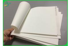 China Non - Tearable 130um PET Synthetic Paper Of Printing With Laser Printer supplier