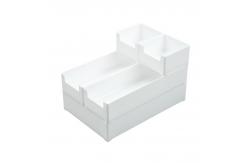 China 30x20 Plastic File Storage Bins 10x20 Plastic File Organizer Box supplier