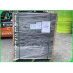 Mix Pulp 120g to 500g A3 A4 Size Solid Black kraft Paper Board Sheet / Coils for sale