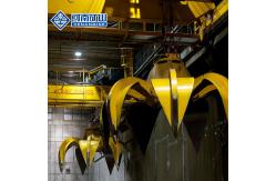 China 20tons QZ model Double Beam  Overhead Crane with Grab with Cab Control supplier