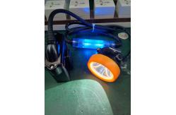 China Flashing Safe Rear Light KL5LM LED Miner Cap Lamp Mining Headlamps supplier