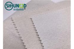 China 100% Polyester Plain Weave Woven Tie Interlining Fabric Single Side Brushed supplier