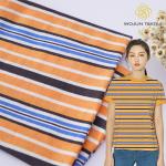 Soft Single Jersey Fabric 100% Cotton 180cm Combing Plain Stretch Texture for sale