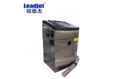 China Small Character CIJ Inkjet Printer / Batch Number Coding Machine With Rotary Table supplier