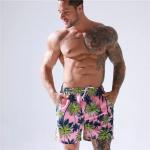 Leisure Beachwear Shorts For Men Youth Surfing Plus Size Mens Bathing Suits for sale