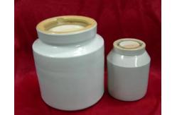 China Kingda Large Volume 99% AL2O3 Alumina Ceramic Jar for Rolling Jar Mill supplier