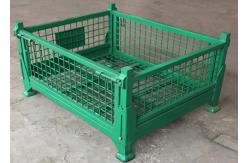 China Powder Coated Wire Mesh Storage Stillage Collapsible Medium Duty supplier
