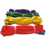 Soft Polyester Endless Round Sling Polyester Webbing Sling For Lifting for sale
