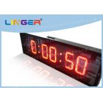 IP65 Waterproof Led Countdown Clock Days Hours Minutes Seconds Iron Cabinet for sale