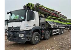 China 2021 Zoomlion 62M Used Concrete Pump Truck with BENZ chassis supplier