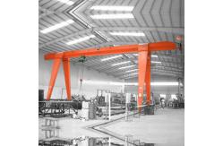 China 16 Tons Span 8M Single Girder Gantry Crane With Electric hoist A3 Level supplier