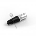 IP44 Ethernet Chassis Connector 8 Pin Male Rj45 Connector Signal for sale