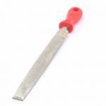 Half Round Diamond Hand File Long Term Wear Resistant Smooth Surface After Grinding