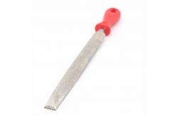 China Half Round Diamond Hand File Long Term Wear Resistant Smooth Surface After Grinding supplier