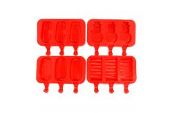 China Food Grade Silicone Custom Popsicle Making Mold Diy Popsicle Mold supplier