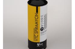 China 211# Tinplate Lids Paper Composite Cans Customized Label Round Paper Cans supplier