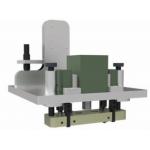 Fixture System  Injection Robot Arm White And Blue